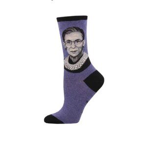 SockSmith Ruth Bader Ginsburg Crew Novelty Socks